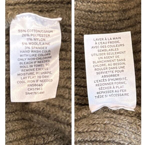 SOMETHING NAVY Fitted Ribbed Mini Tunic Sweater Dress Size XS - Picture 10 of 12